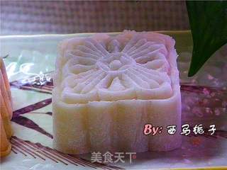 彩色冰皮月饼的做法步骤:12