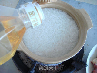 香菇滑鸡煲仔饭的做法步骤：12