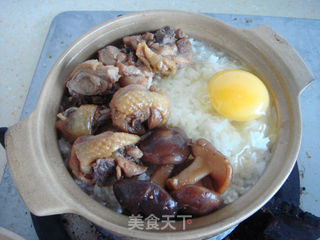 香菇滑鸡煲仔饭的做法步骤:14