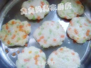 小鱼饼的做法步骤:9