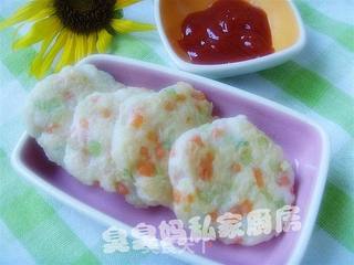 小鱼饼的做法步骤:10