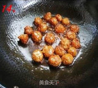 南煎丸子的做法步骤:14