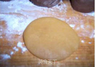 广式可可杏仁月饼的做法步骤:6