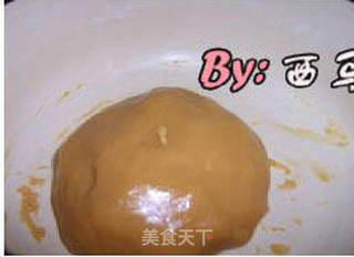广式可可杏仁月饼的做法步骤:12