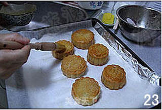 芸豆沙馅传统月饼的做法步骤:23