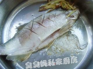 白汁鳜鱼的做法步骤:4