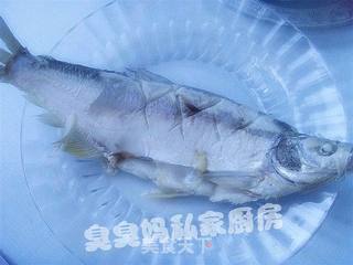 白汁鳜鱼的做法步骤:6