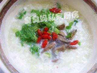 枸杞猪肝粥的做法步骤：5