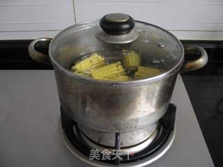 奶油玉米棒的做法步骤:7