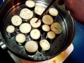 麻酱蒜蓉拌茄泥的做法步骤:11