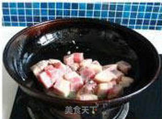 茄子粉皮炖五花肉的做法步骤:5