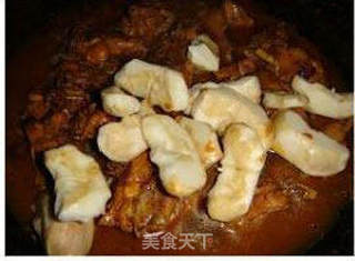 鸡子烧菱角的做法步骤:7