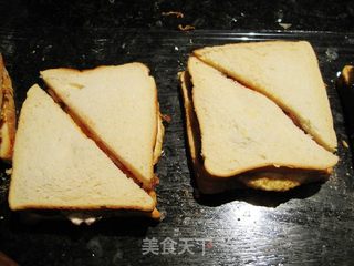 瞎捣鼓------吐司披萨三明治的做法步骤:13