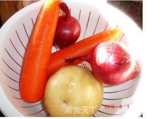 咖喱三文鱼头的做法步骤:2