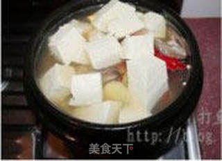 明太鱼炖豆腐的做法步骤:5