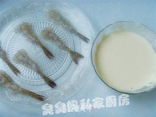 脆皮虾的做法步骤:4