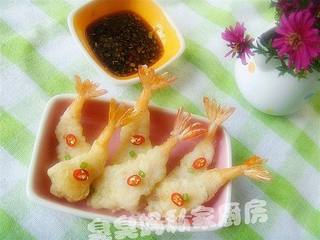 脆皮虾的做法步骤:8