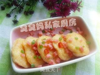 鲜虾饼的做法步骤：7