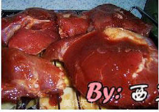 蜜汁叉烧肉的做法步骤:9