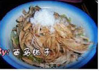 芥末鸡丝白菜的做法步骤:9