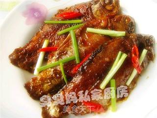 糟香豆瓣鲫鱼的做法步骤:10