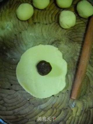 红糖油糕的做法步骤:9