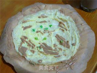 营养早餐——全麦鸡蛋饼的做法步骤:6