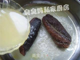 海参捞饭的做法步骤:5
