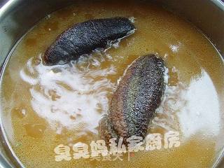 海参捞饭的做法步骤:8