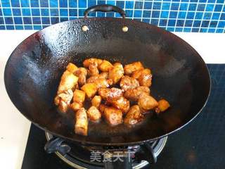 茶树菇烧五花肉的做法步骤:7