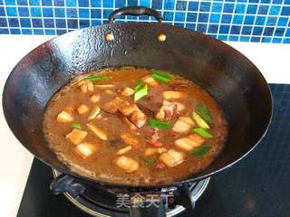 茶树菇烧五花肉的做法步骤:9