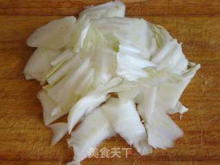 大虾烧白菜的做法步骤:3