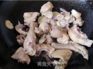 红烧香菇鸡块的做法步骤:4