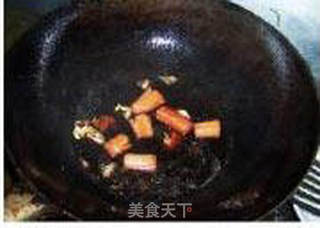红烧油条酿肉的做法步骤:7