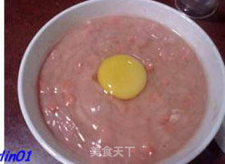 鸡蛋蒸肉饼的做法步骤:4