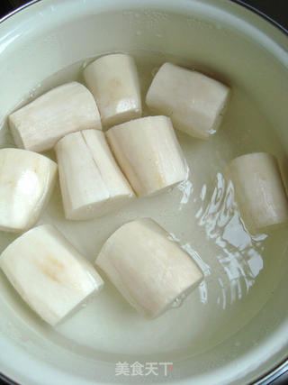 瑶柱鲍汁酿杏鲍菇的做法步骤:7