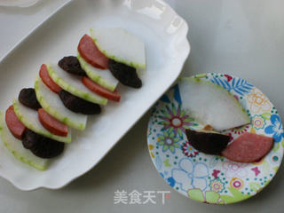 蚝油虾球三鲜蒸的做法步骤:2