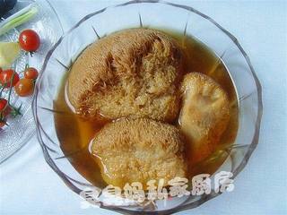 珍珠绣球扣猴头菇的做法步骤:2