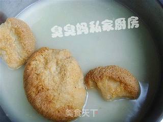 珍珠绣球扣猴头菇的做法步骤:3