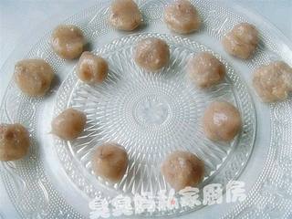 珍珠绣球扣猴头菇的做法步骤:9