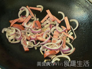 健康美味五彩白菜的做法步骤:4
