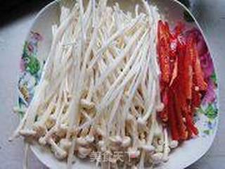 凉拌金针菇的做法步骤:2