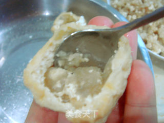 豆腐雕鱼彩蔬盅的做法步骤:9