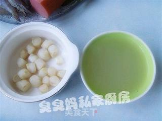 绣球干贝的做法步骤:2
