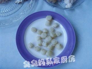 绣球干贝的做法步骤:4
