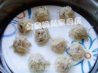 绣球干贝的做法步骤:11