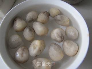 珍珠烩双菇的做法步骤:4