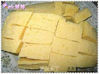 青萝卜炖冻豆腐的做法步骤:2