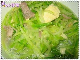 青萝卜炖冻豆腐的做法步骤:8