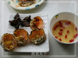 蟹黄山菇滑蛋羹的做法步骤:3